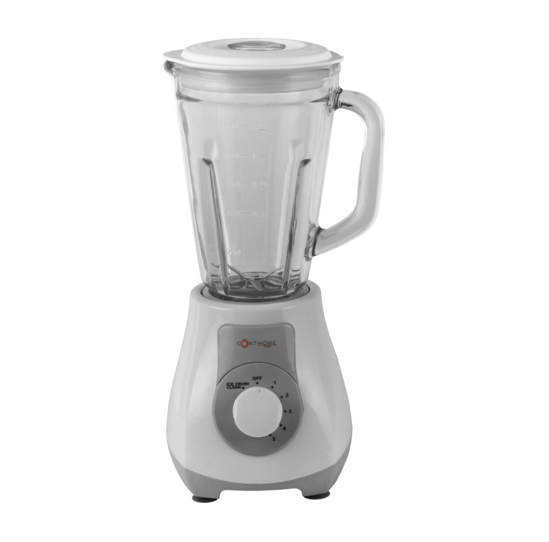 145 LICUADORA PLASTICA 500W 5 VELOCIDADES+PULSO VASO/VIDRIO - Image 1