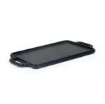 Plancha reversible 2 asas Esmalte Negro Mate