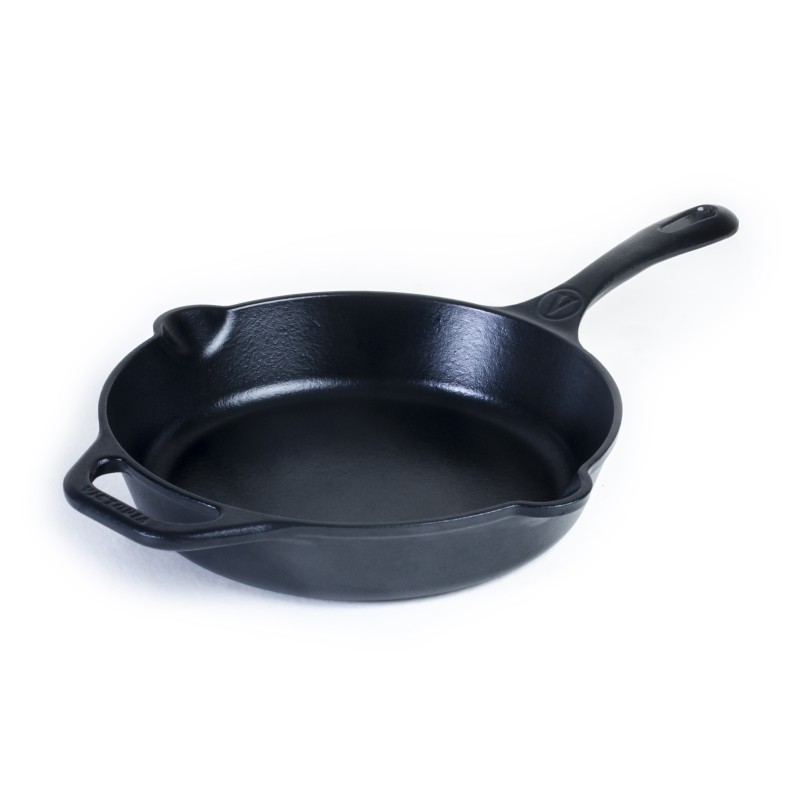 25 Sartén Asa y Mango Esmalte Negro Mate - Image 1