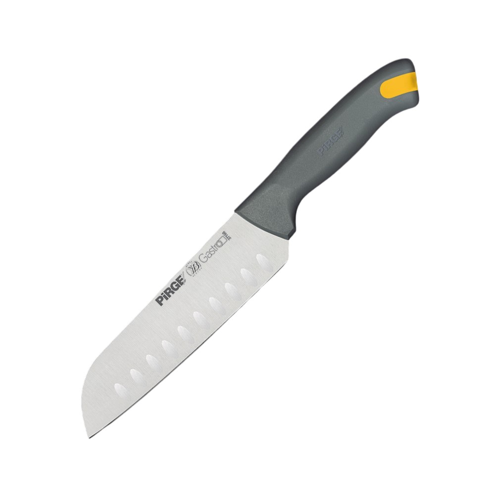 8801114630 CUCHILLO SANTOKU GASTRO 17CM HUECO PRG37168-11 - Image 1
