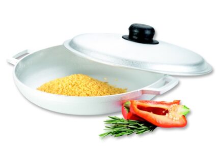 PAELLERA FUND 36 CM C/TAPA ALUMINIO