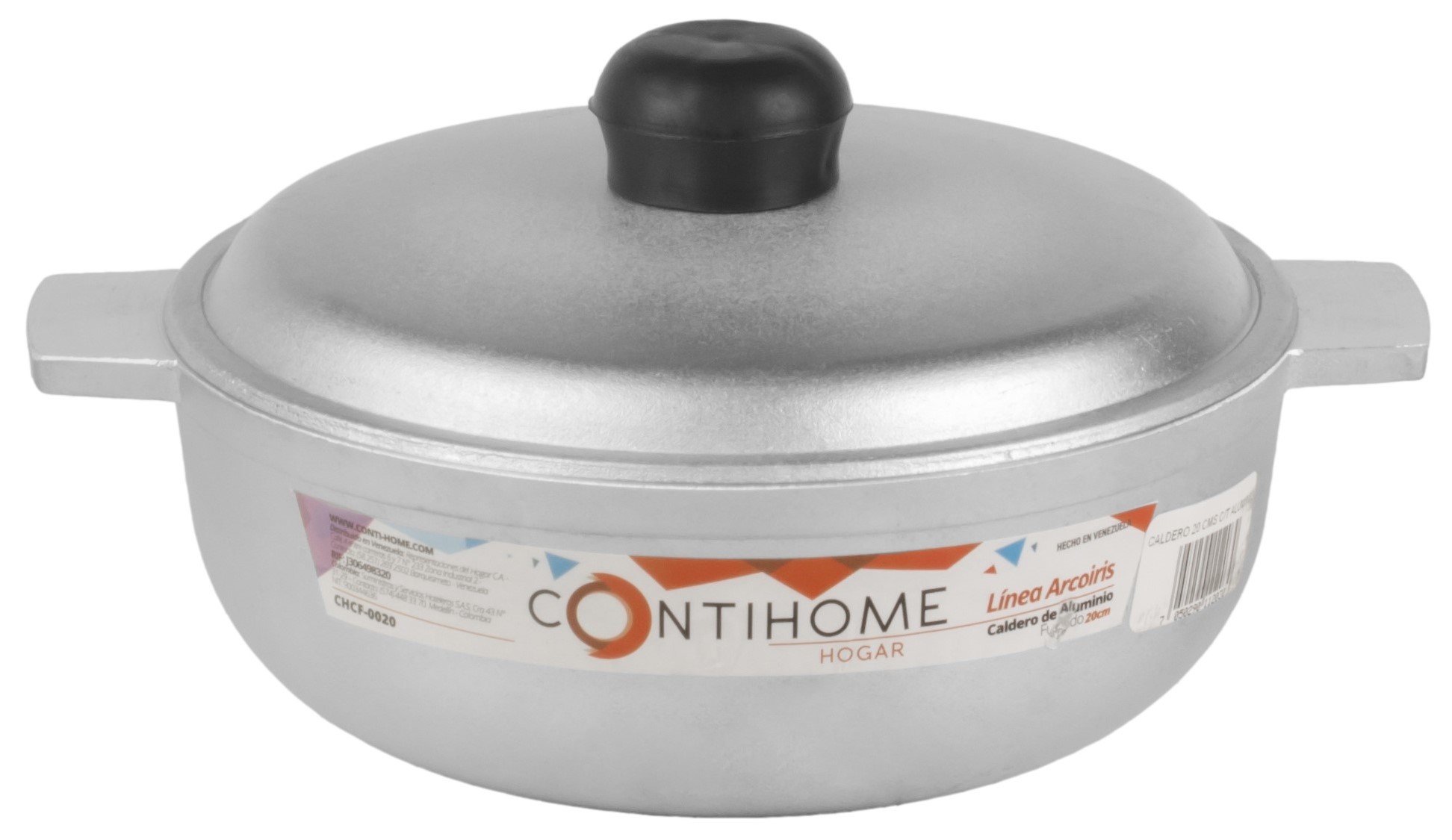 4300000411 CALDERO 14 CM C/TAPA ALUMINIO CHCF-0014 - Image 1